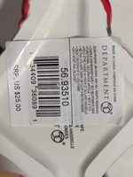 D56 Ceramic Santa Teapot label