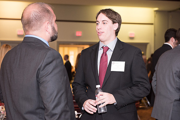 2016 PS&E Banquet 017 _ME44648 pre-dinner gathering