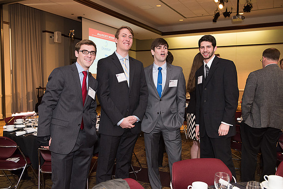 2016 PS&E Banquet 014 _ME44645 pre-dinner gathering