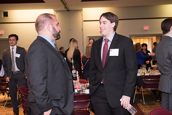 2016 PS&E Banquet 019 _ME44650 pre-dinner gathering