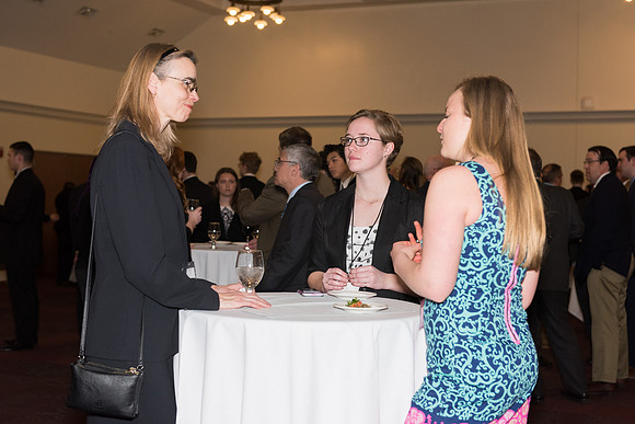 2018 PS&E Banquet 009 _ME44900 pre-dinner gathering