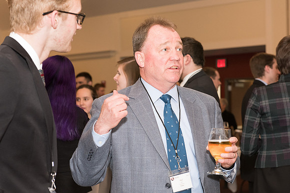 2018 PS&E Banquet 067 _ME44958 pre-dinner gathering