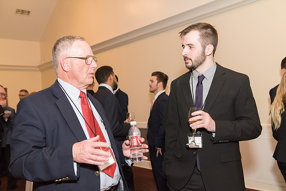 2018 PS&E Banquet 074 _ME44962 pre-dinner gathering
