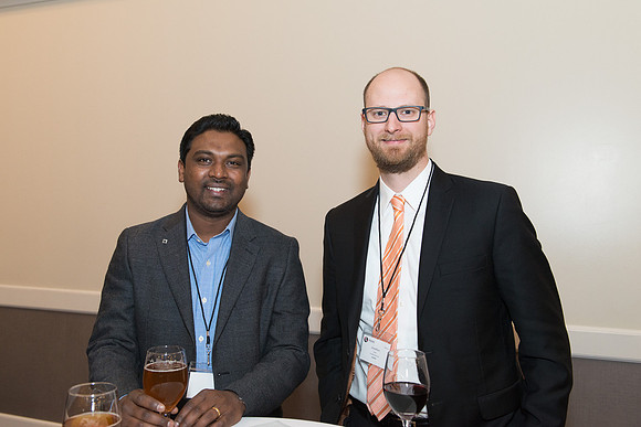 2018 PS&E Banquet 024 _ME38394 pre-dinner gathering