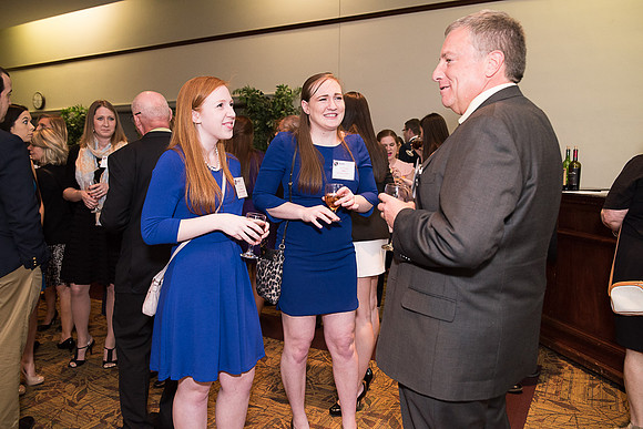 2016 PS&E Banquet 026 _ME44659 pre-dinner gathering