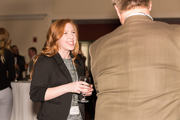2018 PS&E Banquet 006 _ME44896 pre-dinner gathering