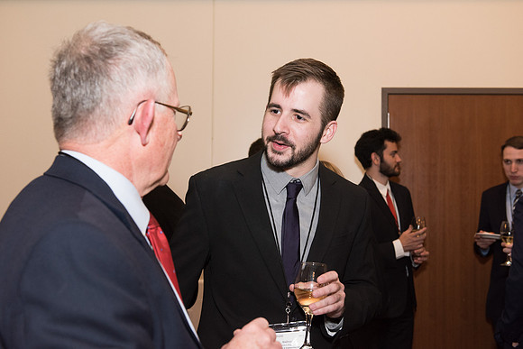 2018 PS&E Banquet 075 _ME44963 pre-dinner gathering