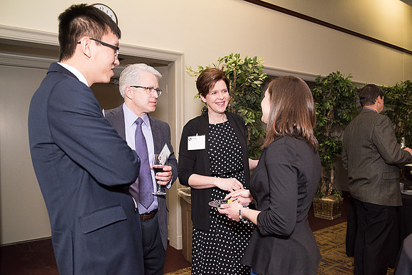 2016 PS&E Banquet 047 _ME44680 pre-dinner gathering