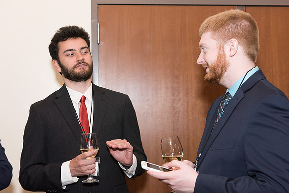 2018 PS&E Banquet 073 _ME44961 pre-dinner gathering