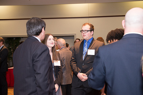 2017 PS&E Banquet 054 _ME30356 pre-dinner gathering