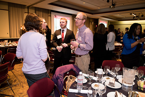 2016 PS&E Banquet 066 _ME44689 pre-dinner gathering