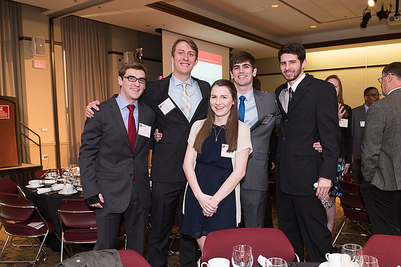 2016 PS&E Banquet 015 _ME44646 pre-dinner gathering
