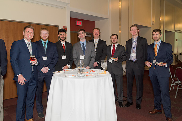 2018 PS&E Banquet 005 _ME44895 pre-dinner gathering