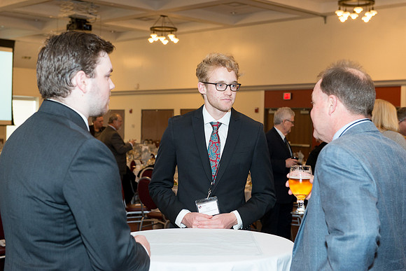 2018 PS&E Banquet 059 _ME38412 pre-dinner gathering