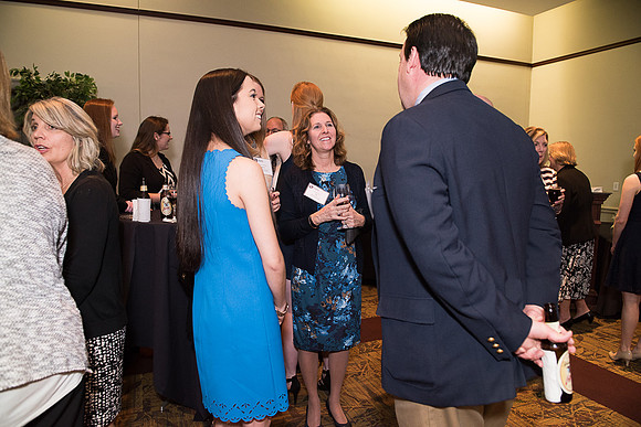2016 PS&E Banquet 035 _ME44669 pre-dinner gathering