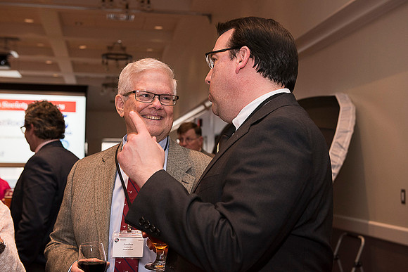 2019 PS&E Banquet 061 _ME47688 pre-dinner gathering