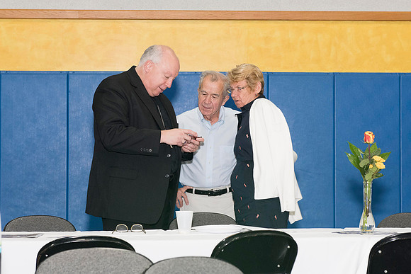 2016-08-20 Mass 089 _ME48601 150th Anniversary, Biship Binzer, Father Don, Mass, St. Bernard