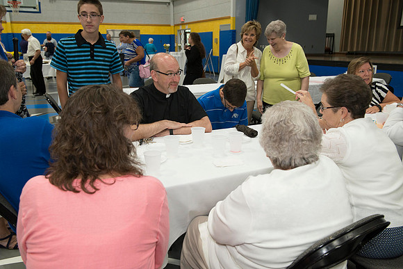 2016-08-20 Mass 087 _ME35704 150th Anniversary, Biship Binzer, Father Don, Mass, St. Bernard