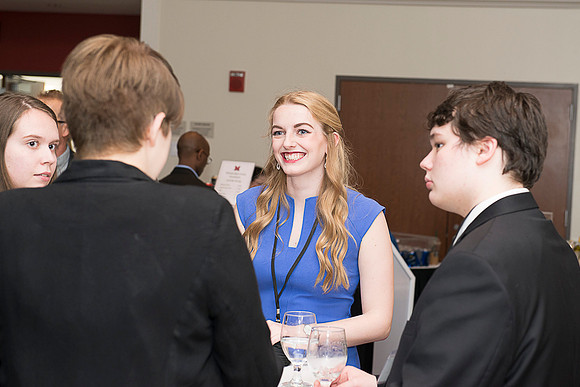 2019 PS&E Banquet 017 _ME37838 pre-dinner gathering
