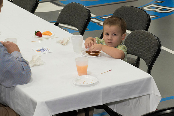 2016-08-20 Mass 057 _ME35676 150th Anniversary, Biship Binzer, Father Don, Mass, St. Bernard