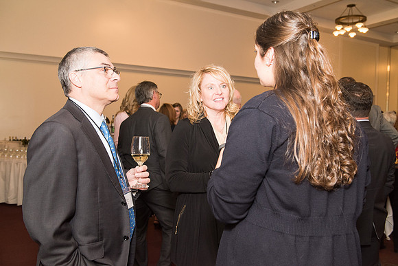 2018 PS&E Banquet 086 _ME44971 pre-dinner gathering