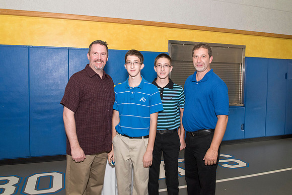 2016-08-20 Mass 063 _ME48570 150th Anniversary, Biship Binzer, Father Don, Mass, St. Bernard