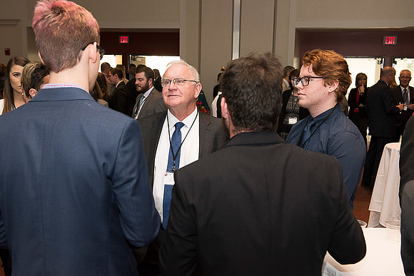 2019 PS&E Banquet 076 _ME47705 pre-dinner gathering
