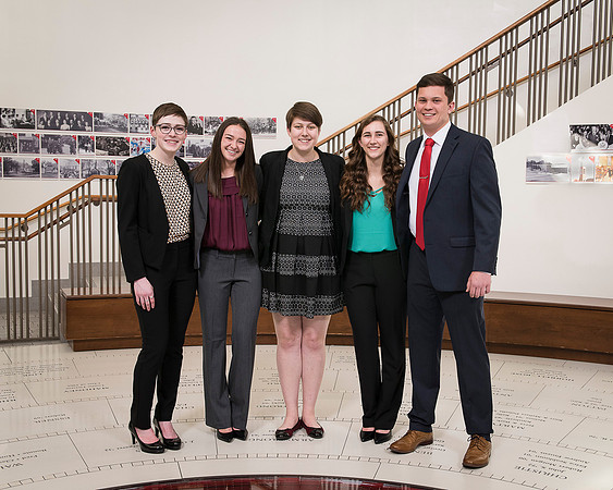 2019 PS&E Banquet 004 _ME47637 8x10, officers