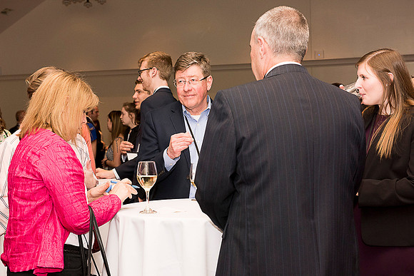 2019 PS&E Banquet 015 _ME47646 pre-dinner gathering