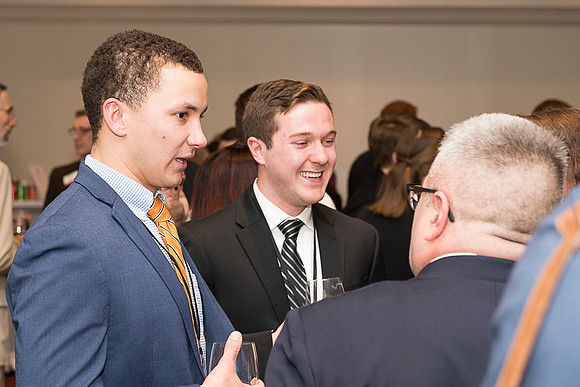 2019 PS&E Banquet 068 _ME37864 pre-dinner gathering