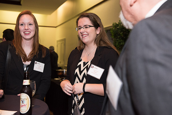 2016 PS&E Banquet 034 _ME44668 pre-dinner gathering