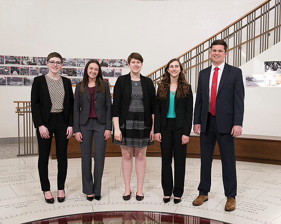 2019 PS&E Banquet 003 _ME47636 8x10, officers