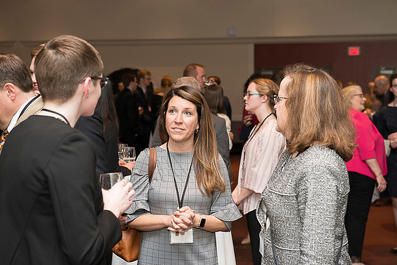 2019 PS&E Banquet 010 _ME37833 pre-dinner gathering